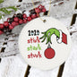 2020 Stink Stank Stunk Christmas Ornament