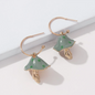 Small Mushroom Drop Earrings